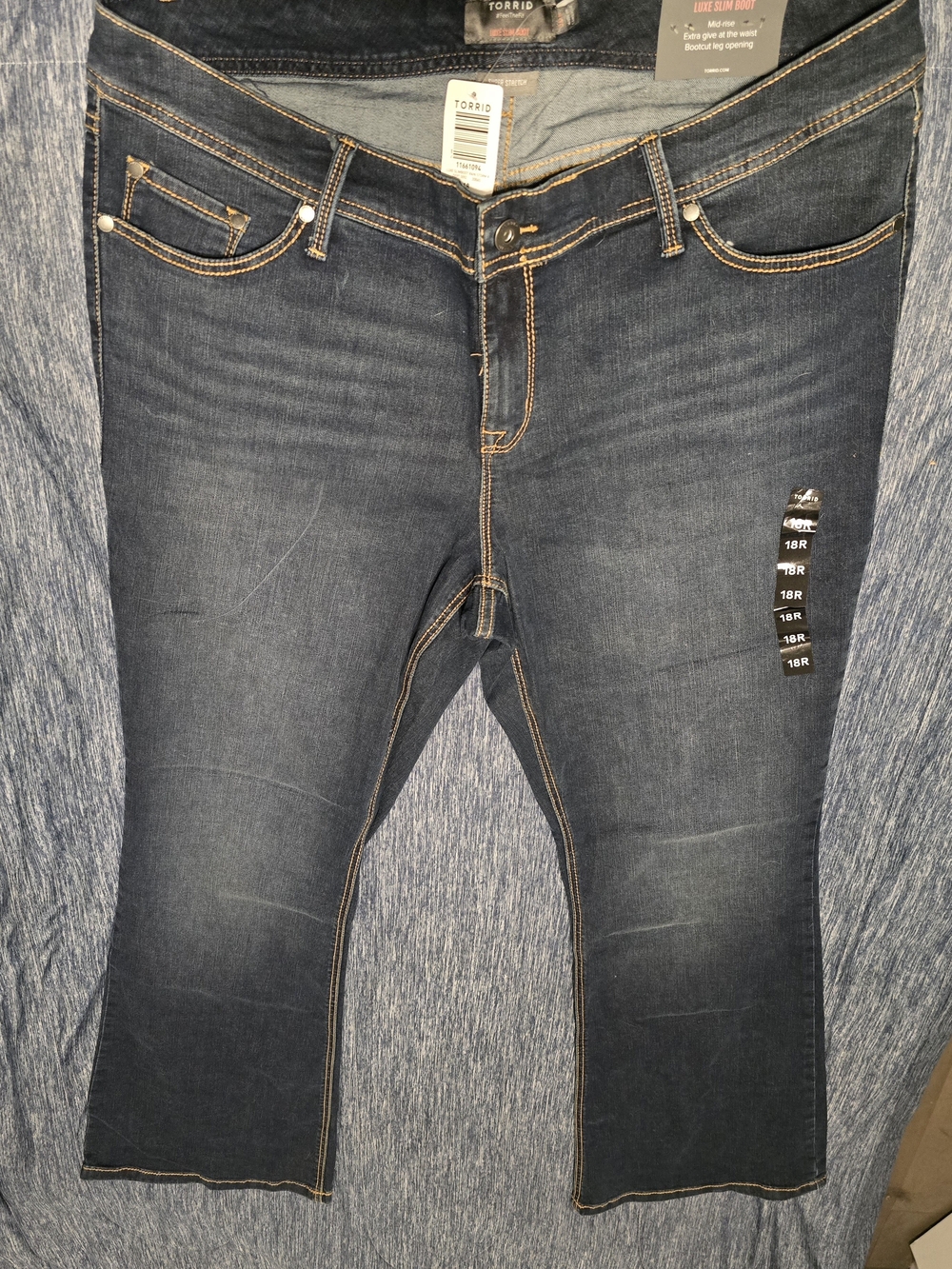 torrid Dark Indigo Bootcut Jeans
